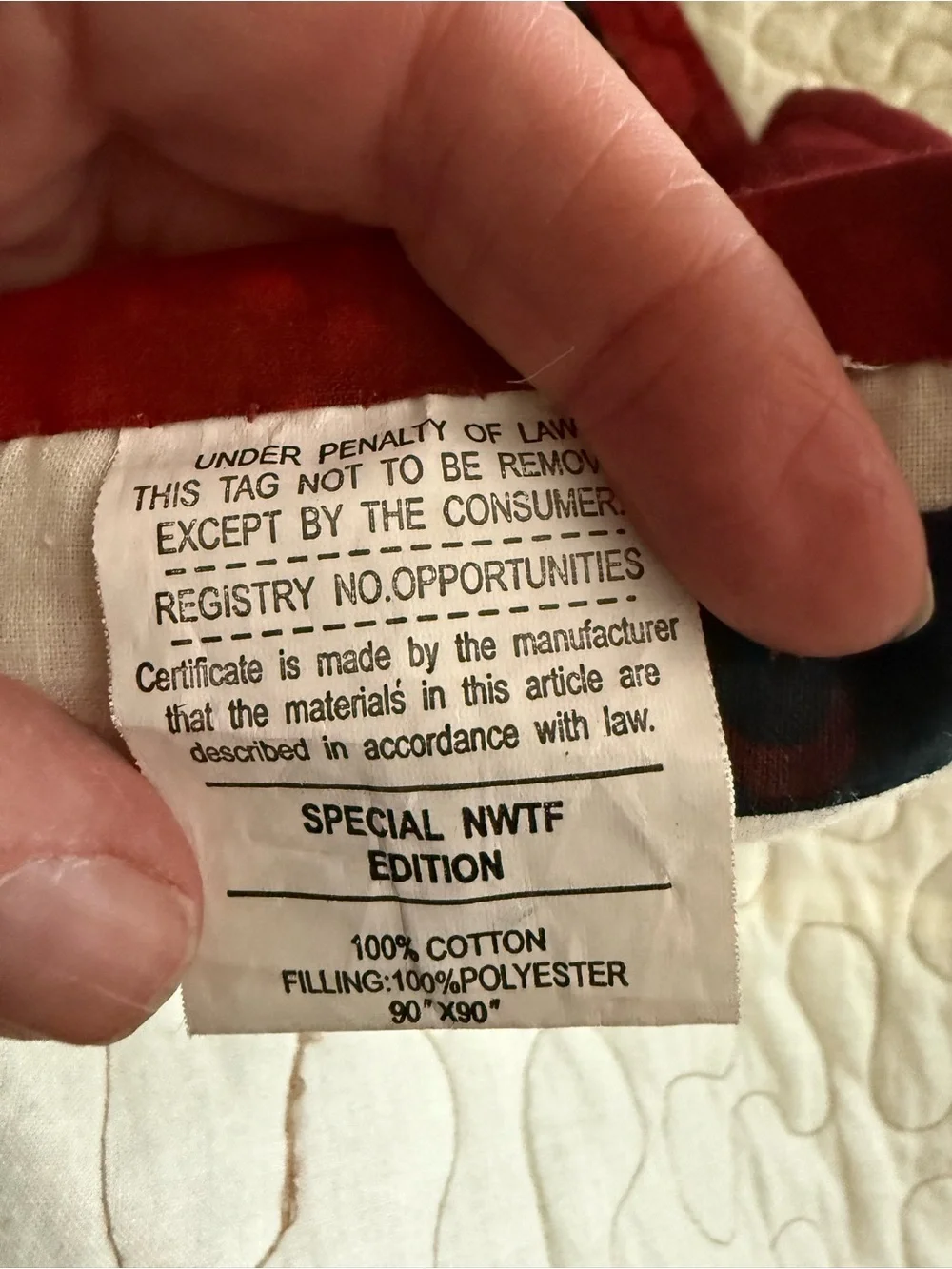 Vintage 2006 National Wild Turkey Federation NWTF Quilt 90